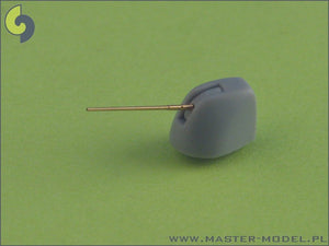 Master SM-700-020 USN 5in/54 (12.7 cm) Mark 45 barrels (2pcs) - Ticonderoga class and many modern warships – immagine 2