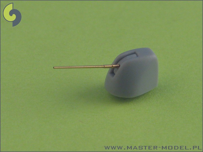 Master SM-700-020 USN 5in/54 (12.7 cm) Mark 45 barrels (2pcs) - Ticonderoga class and many modern warships – immagine 2