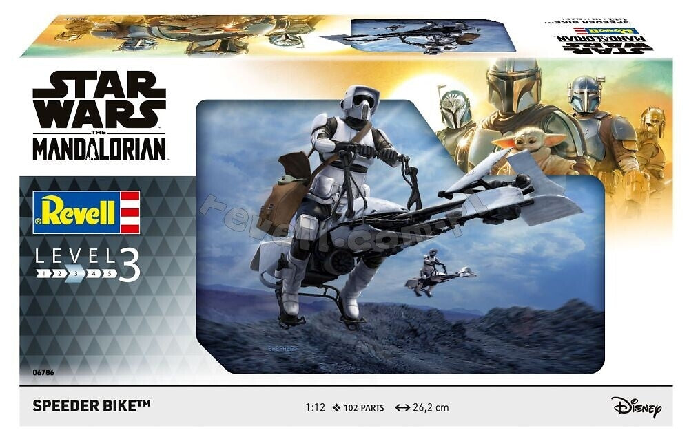 Revell 06786 Speeder Bike - The Mandalorian 1/12 – immagine 2