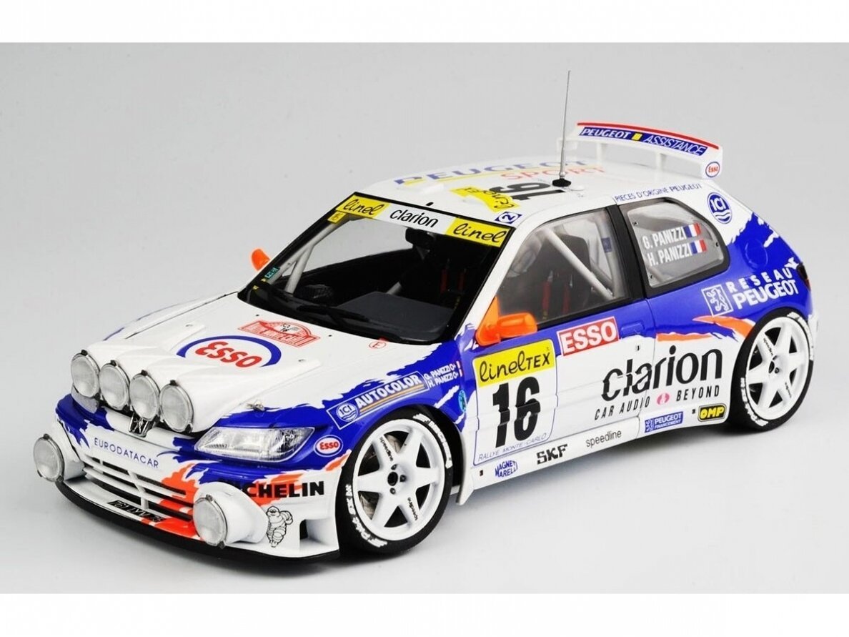 Beemax 24026 Peugeot 306 Maxi EVO2 1998 Monte Carlo Rally Class Winner 1/24 – Bild 2