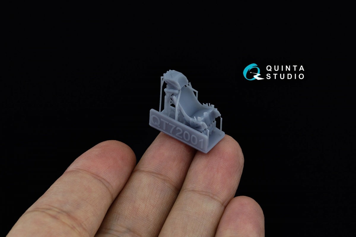 Quinta Studio QR+72038 K-36DM (initial release) ejection seat (for Su-17M3/M4/UM3/22, Su-24, MiG-29 9-12 Early aircraft) (All kits) 1/72 – imagen 4