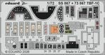 Eduard BIG72191 Grumman TBF-1C Avenger - Big Ed Set Hobby Boss Kits 1/72