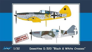 Azur 32108 Dewoitine D.520 Croix Noires et Blanches (1/32)
