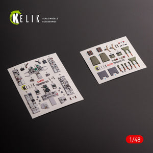 Kelik K48131 Tornado IDS - interior 3D decals for Italeri kit 1/48
