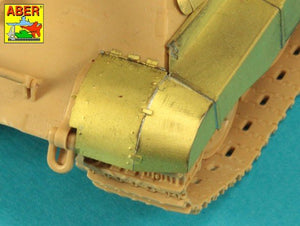 Aber 48053 Jagdtiger Sd.Kfz. 186 –przednie i tylnie błotniki / Jagdtiger Sd.Kfz. 186 –Front &amp;amp; Rear Fenders 1/48 – imagen 4