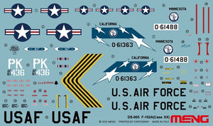Meng Model DS-005 F-102A Delta Dagger (Case XX Wing) 1/72 – imagen 8