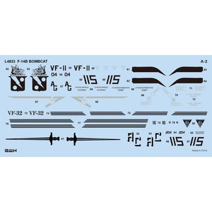 Great Wall Hobby L4833 US Navy F-14B Bombcat 1/48
