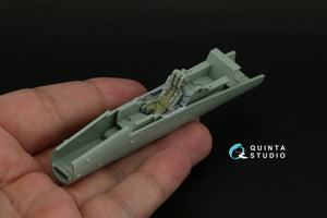 Quinta Studio QD72077 F/A-18C late 3D-Printed &amp;amp; coloured Interior on decal paper (Academy) 1/72 – Bild 10
