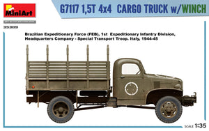 MiniArt 35389 G7117 1,5T 4×4 CARGO TRUCK w/WINCH 1/35 – Bild 6