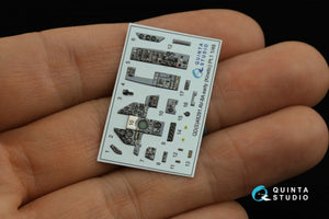 Quinta Studio QDS-48291 AV-8A Early 3D-Printed &amp;amp; coloured Interior on decal paper (Kinetic) (Small version) 1/48 – imagen 4