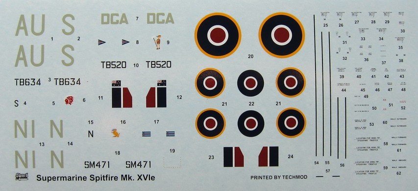 Sword 72051 Spitfire LF Mk.XVI 1/72 – zdjęcie 4