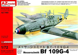 AZ Model AZ7469 Messerschmitt Bf-109G-4 Gustav4 1/72