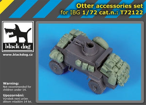 Black Dog T72122 Otter accessories set for IBG Models 1/72 – Bild 6