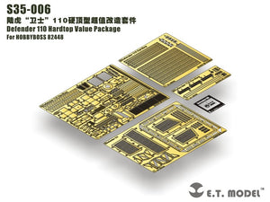 ET Model S35-006 Defender 110 Hardtop Value Package pour HOBBY BOSS 82448 1/35 – image 6