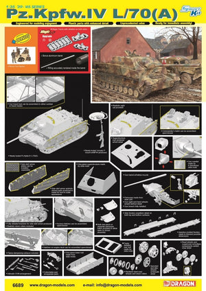 Dragon 6689 Pz.Kpfw.IV L/70(A) 1/35
