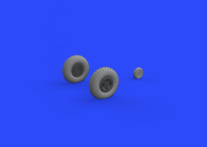 Roues Eduard 632130 Spitfire Mk. IX à 4 rayons avec motif TAMIYA 1/32