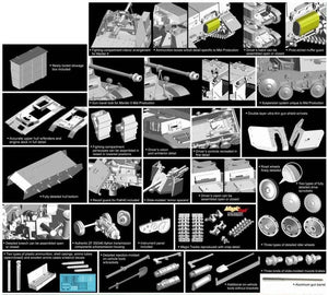 Dragon 6423 Panzerjager II fur Pak 40/2, Sd.Kfz.131 Marder II Mid Production 1/35 – immagine 2