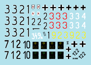 Star Decals 35-866 Hungary 1945 3 1/35 – Bild 3