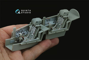 Quinta Studio QD32227 MiG-29UB 3D-Printed &amp;amp; coloured Interior (Trumpeter) 1/32 – immagine 13