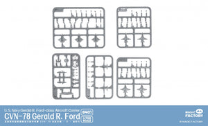 Magic Factory 6401 USS Gerald R. Ford (CVN-78) - US Navy Gerald R.Ford - class Aircraft Carrier 1/700 – Bild 4