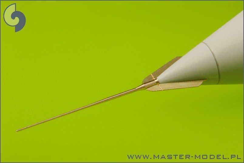 Master AM-48-075 SAAB JAS 39 Gripen - Pitot Tubes &amp;amp; Angle Of Attack probes 1/48 – imagen 2