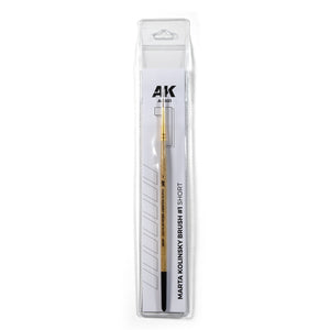 AK Interactive AK851 MARTA KOLINSKY BRUSH #1 SHORT – zdjęcie 3