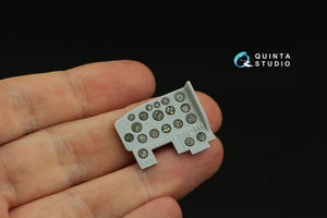 Quinta Studio QD32243 US WWII Cockpit instrument gauges without bezels 3D-Printed &amp;amp; coloured Interior on decal paper (All Kits) 1/32 – zdjęcie 7