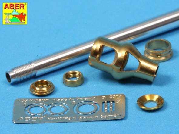 Aber 35L-015N 88 mm Kwk 43/3 L/71(Early) for German Tiger B Porsche- Late, Tiger B Serien early, Jagdpanther middle 1/35 – Bild 4