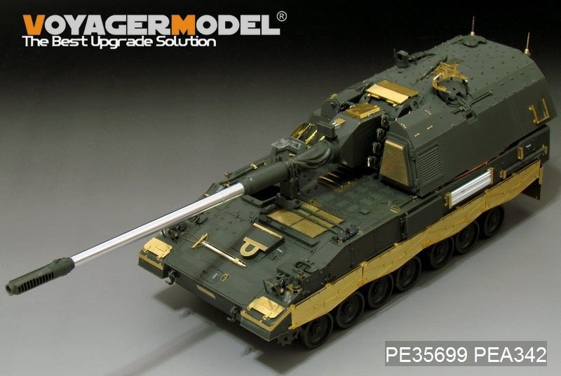 Voyager Model PE35699 Modern German PzH2000 SPH basic(atenna base include) (For MENG TS-012) 1/35 – imagen 2