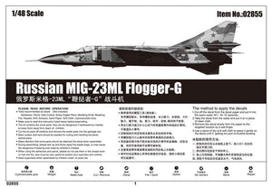 Trumpeter 02855 Russian MIG 23ML Flogger G 1/48 – Bild 2