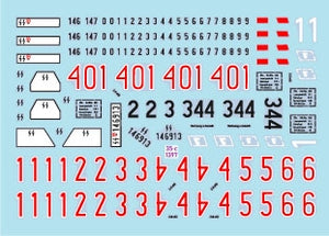 Star Decals 35-C1397 Frundsberg 2. 10. SS-Panzer Division. Versions SdKfz 250 NEU. SdKfz 250/1, SdKfz 250/3, SdKfz 250/7 1/35  – image 2