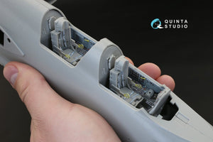 Intérieur imprimé en 3D et coloré sur papier décalcomanie Quinta Studio QD32042 F-105G (pour maquette Trumpeter) 1/32 – image 4