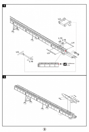 Modelcollect UA72365 German WWII V1 Missile launching position full size Ver. 1/72 – zdjęcie 8