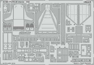 Eduard 32943 P-47D-20 interior 1/32 TRUMPETER – image 2