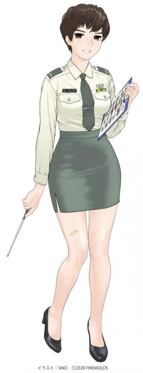 Fine Molds HC04 Historic Costume Girl JGSDF HMV With Figure Hinata 1/35 – imagen 4