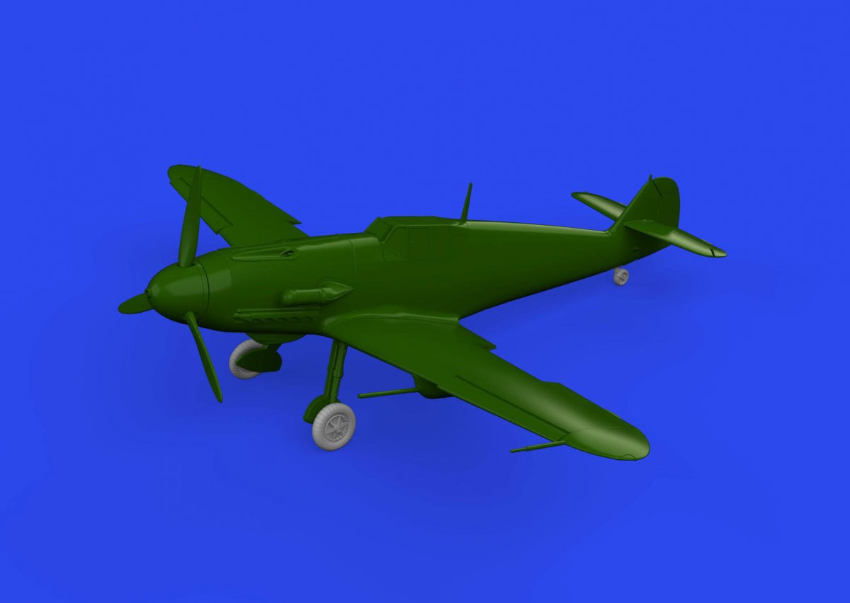 Eduard 672316 Bf 109F wheels PRINT EDUARD 1/72
