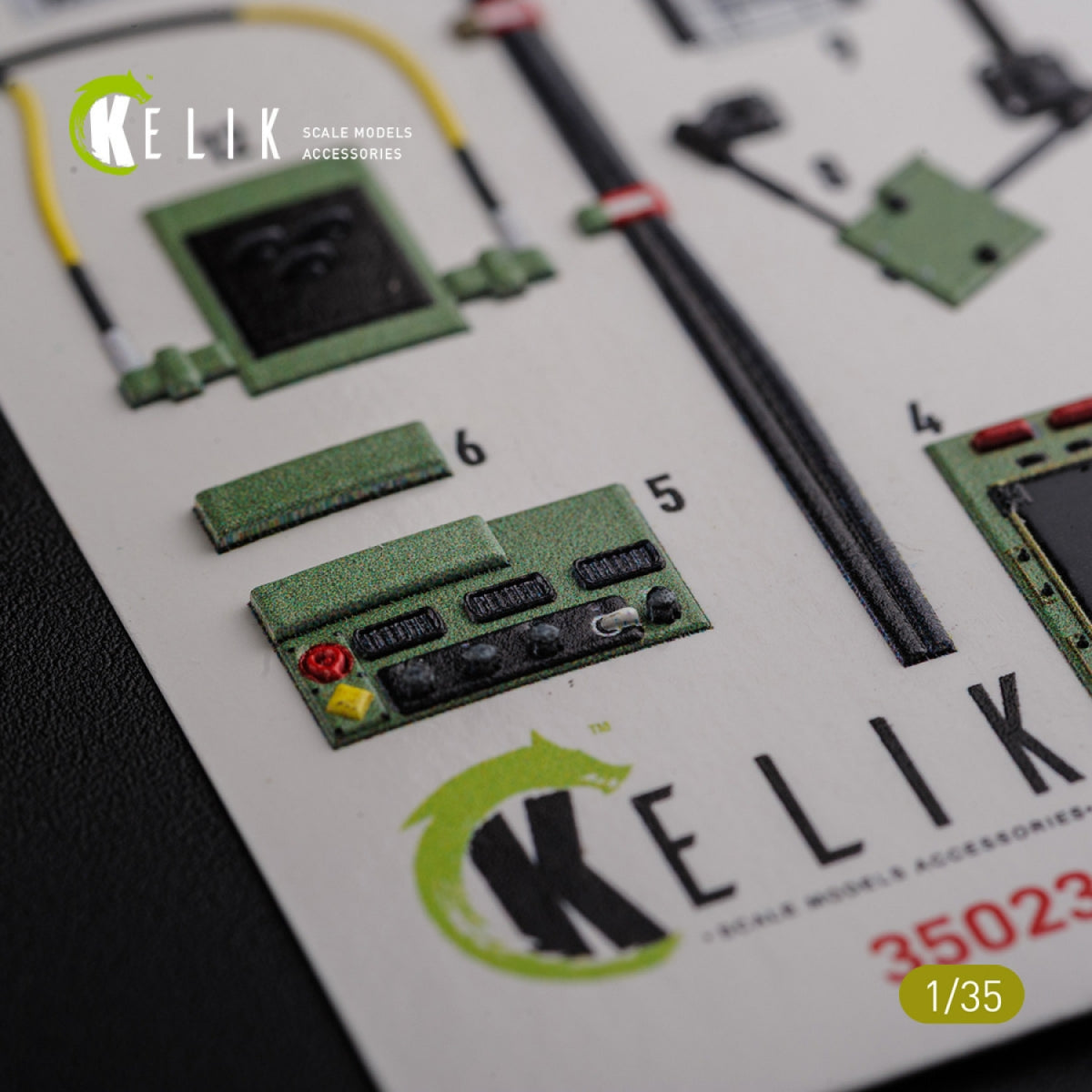 KELIK K35023 M142 HIMARS - Interior 3D Decal and classic Decal for Trumpeter kit 1/35 – Bild 6