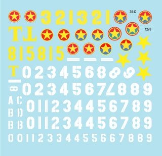 Star Decals 35-C1276 Vietnam 4. NVA 1/35 – Bild 2