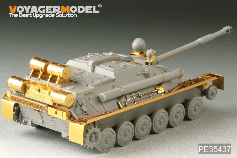 Maquette Voyager PE35437, canon automoteur aéroporté russe ASU-85 Mod.1956 de la Seconde Guerre mondiale pour TRUMPETER 01588, échelle 1/35 – image 4