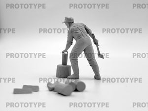 ICM 35618 Feldkuche WWII German Field Kitchen with cooks 1/35 – zdjęcie 4