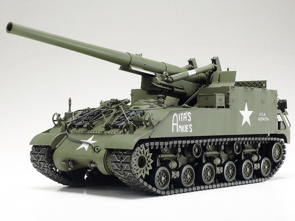 Tamiya 35351 U.S. Self-Propelled 155mm Gun M40 1/35 – immagine 4