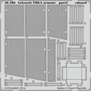 Eduard 36286 Achzarit TOGA armour 1/35 Meng – immagine 2