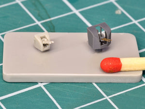 Master SM-350-118 Armament of the French light cruiser Marseillaise - 152mm (9 pcs.), 90mm (8 pcs.), 13.2mm (8 pcs.) barrels with resin mounts (for Trumpeter model) 1/350 – image 14