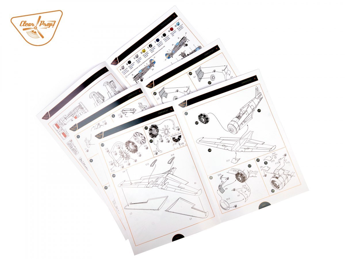 Clear Prop! CP4803 H-75O Hawk ADVANCED KIT 1/48 – image 3