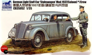 Bronco CB35052 Opel Stabswagen Mod.1937 w/crew 1/35