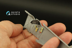 Intérieur imprimé en 3D et coloré sur papier décalcomanie Quinta Studio QD48329 Po-2VS (ICM) 1/48 – image 12