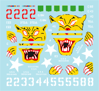 Star Decals 35-C1166 USMC Shermans - Korean War 1950-53 1/35 – immagine 3
