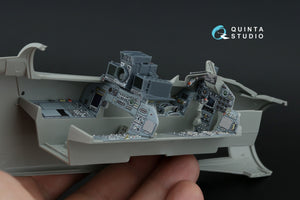 Quinta Studio QDS+32232 Tornado ECR Intérieur italien imprimé en 3D et coloré sur papier décalcomanie (Italeri) (Petite version) (avec pièces en résine imprimées en 3D) 1/32 – image 11
