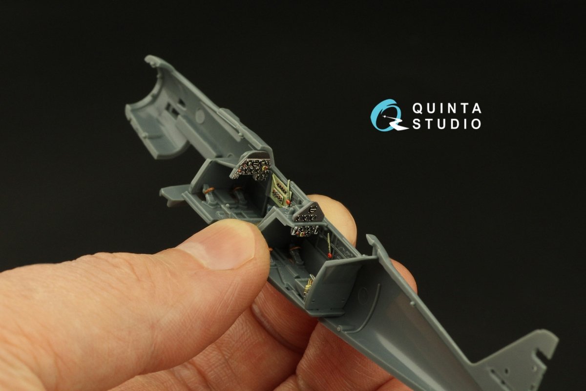 Quinta Studio QD72064 Avia CS-199 3D-Printed &amp;amp; coloured Interior on decal paper (Eduard) 1/72 – imagen 6