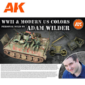 AK Interactive AK11763 SIGNATURE SET – ADAM WILDER 3G SET 18x17 ml – Bild 5